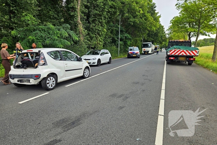 Politie onderzoekt kop-staartbotsing