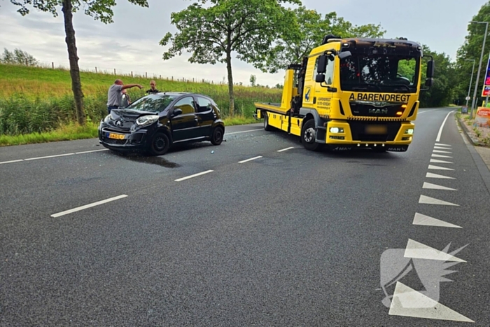 Politie onderzoekt kop-staartbotsing