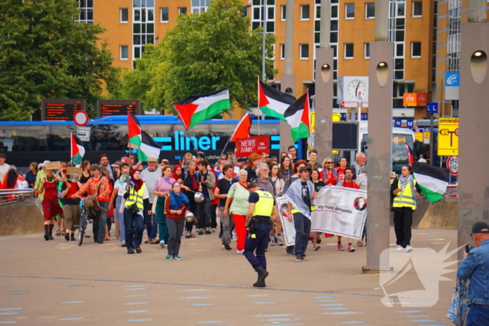 Demonstranten vragen aandacht