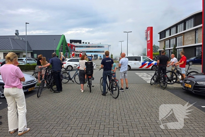 Auto volledig verwoest door brand