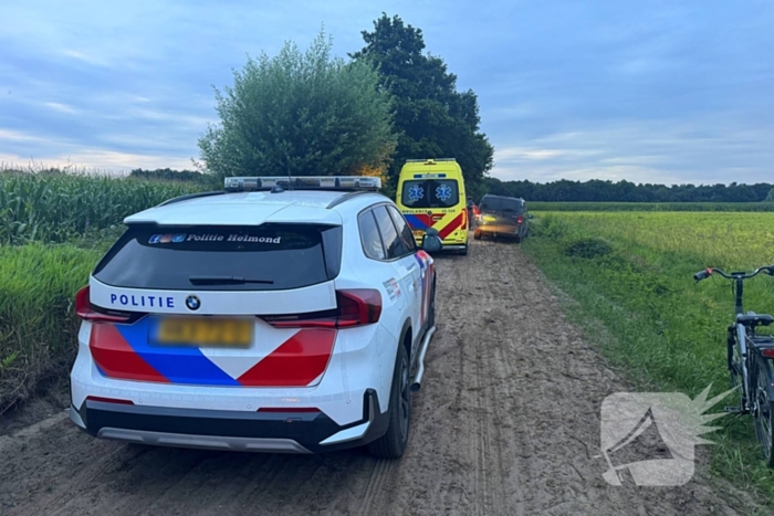 Jongeman gewond bij ongeval met crossmotor