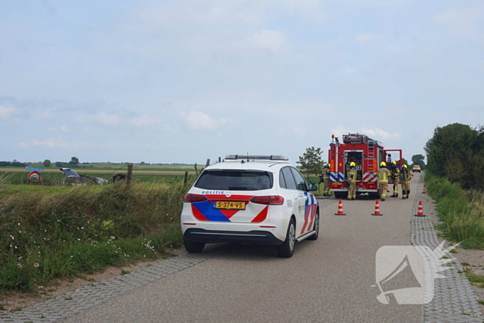 Geslaagde blusactie bij autobrand