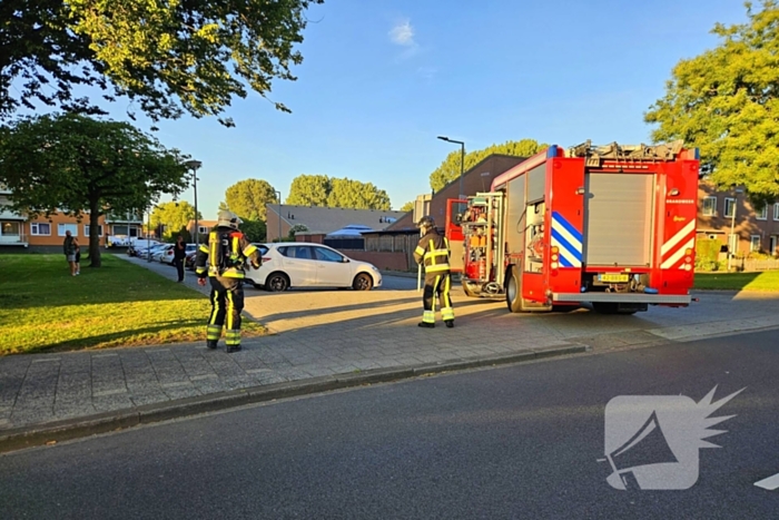Brandweerinzet om vuur te bestrijden