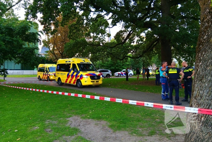 Traumahelikopter ingezet bij steekpartij