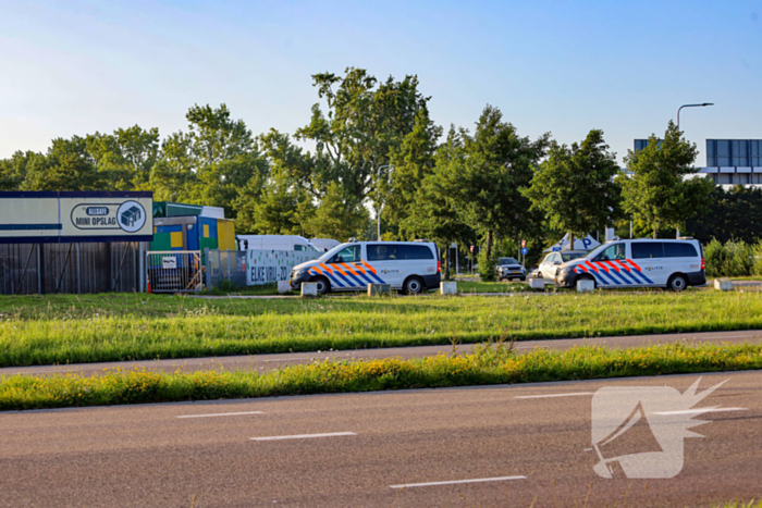 Steekincident zorgt voor grote politie-inzet