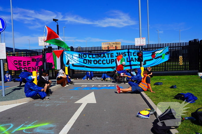 Datacenter geblokkeerd door demonstranten