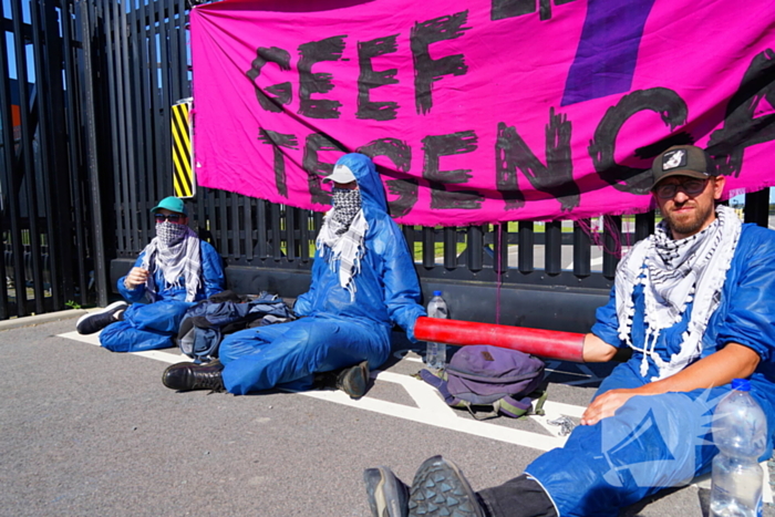 Datacenter geblokkeerd door demonstranten
