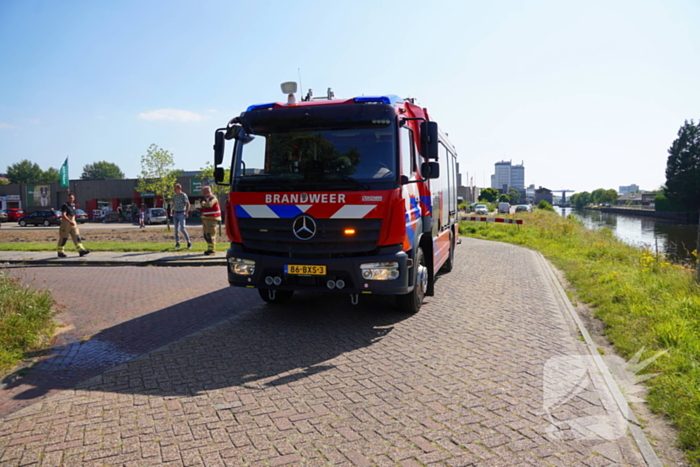 Brandweerinzet bij grasbrand