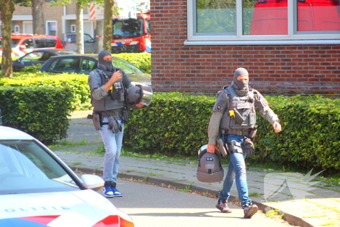 Grote inzet bij incident met verward gedrag