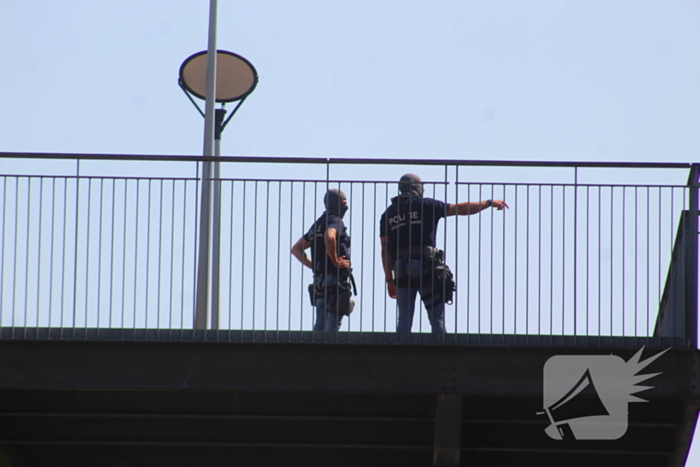 Grote inzet bij incident met verward gedrag