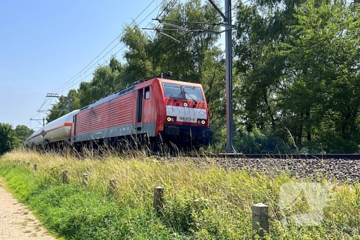 Treinverkeer stil door brand