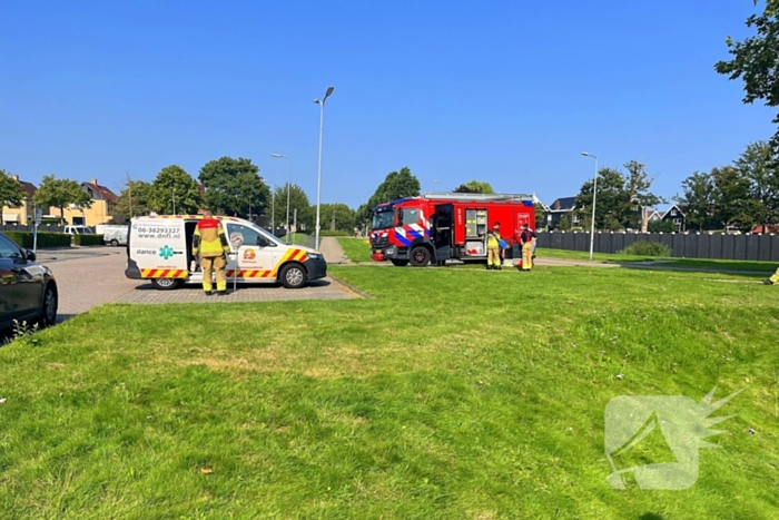 Reiger bevrijdt uit visdraad