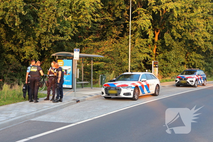 Grootschalige zoekactie met speurhond