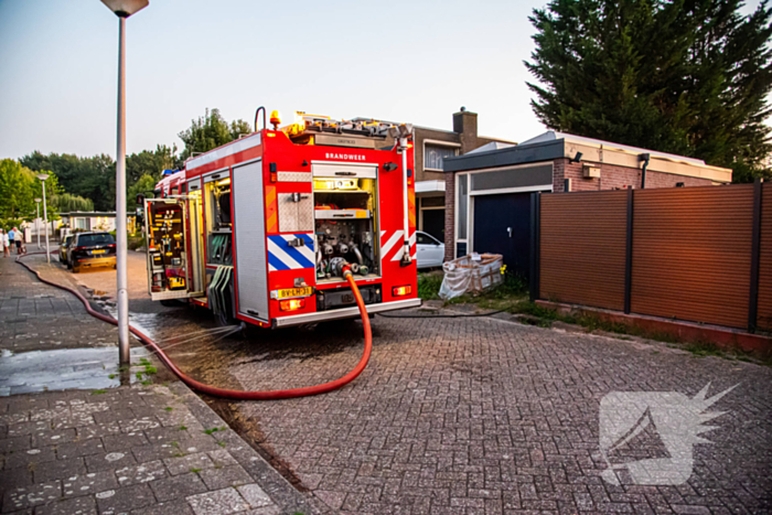 Brand in compostbak snel onder controle
