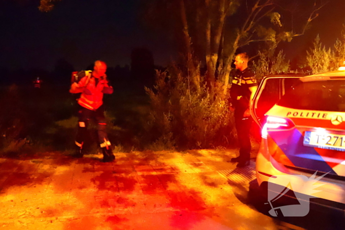 Traumahelikopter assisteert bij medisch incident