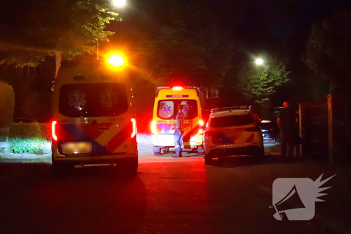 Traumahelikopter assisteert bij medisch incident