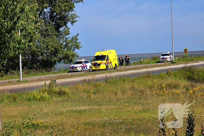 Automobilist gewond na ongeval met voertuig