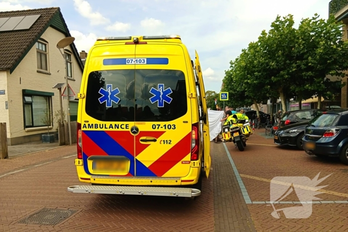 Persoon loopt hoofdwond op bij ongeval