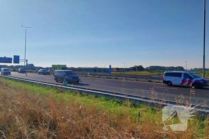 Verkeer ontregeld door ongeval