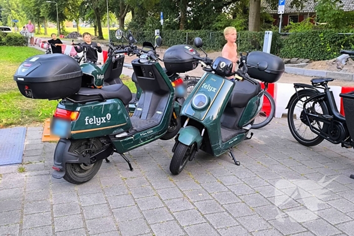 Botsing tussen scooters leidt tot onrust