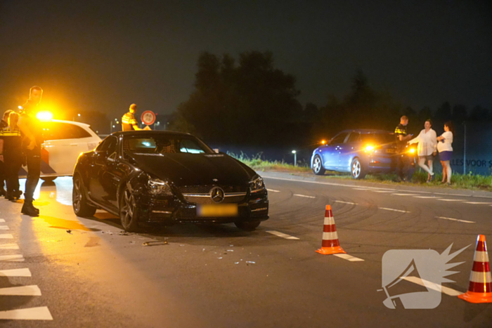 Persoon nagekeken na auto-ongeluk