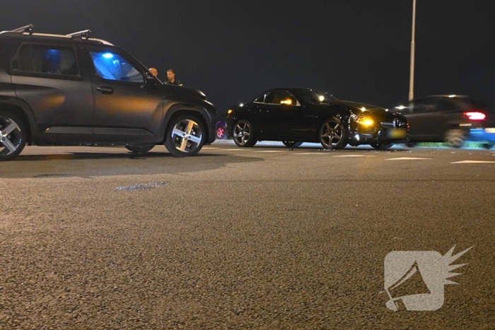 Persoon nagekeken na auto-ongeluk