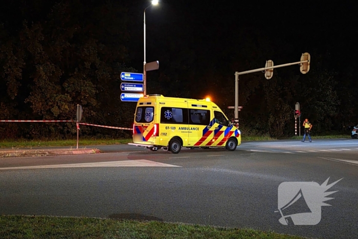Fietser zwaargewond bij aanrijding
