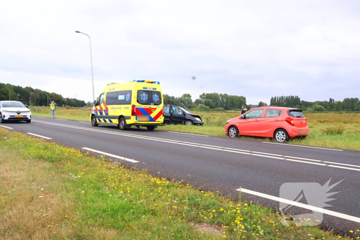 Onwel achter het stuur bestuurder veroorzaakt ongeval