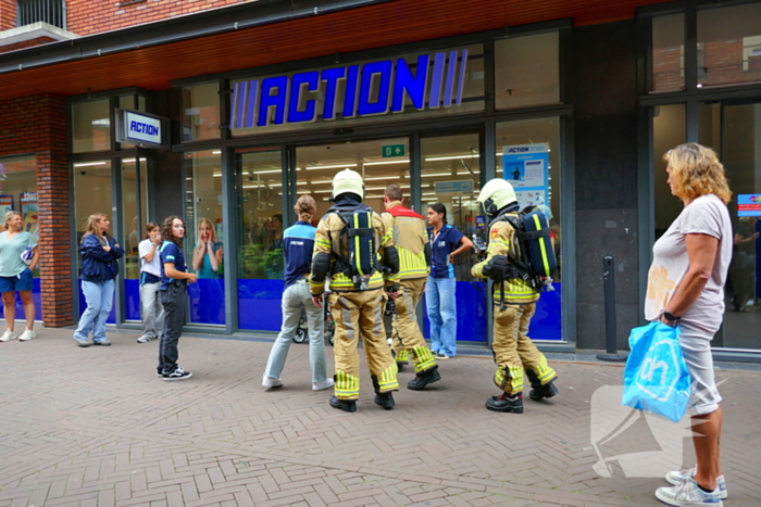 Ontruiming Action door gaslucht