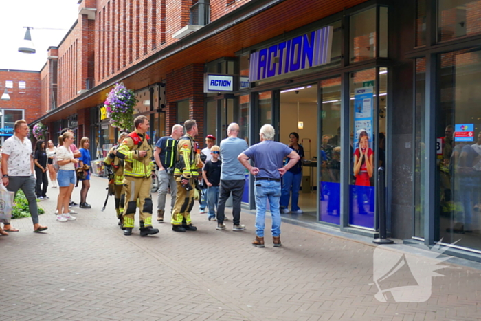 Ontruiming Action door gaslucht