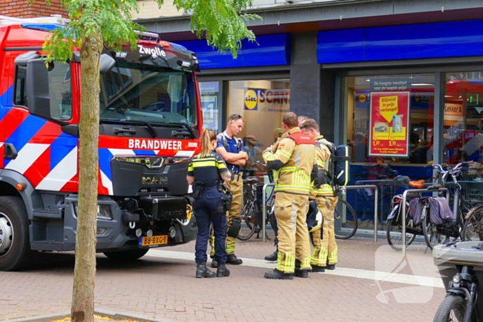 Ontruiming Action door gaslucht
