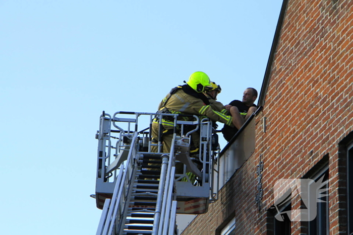 Massale hulpverlening na ongeval met slapende man