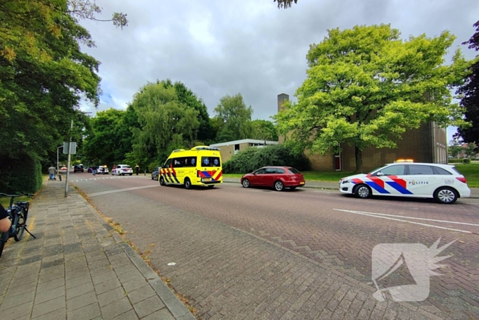 Schade na kop-staart aanrijding