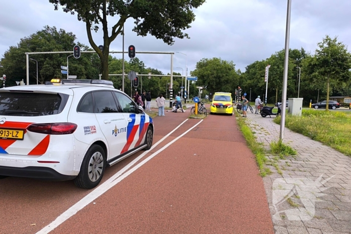 Fietser gewond bij aanrijding met fatbike