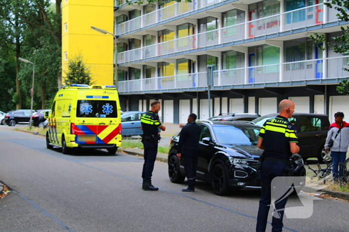 Fietser ten val bij botsing met auto
