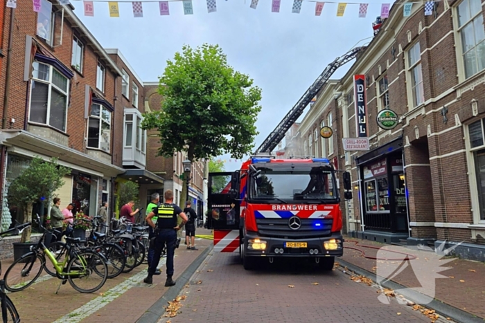 Brand in restaurant geblust door brandweer