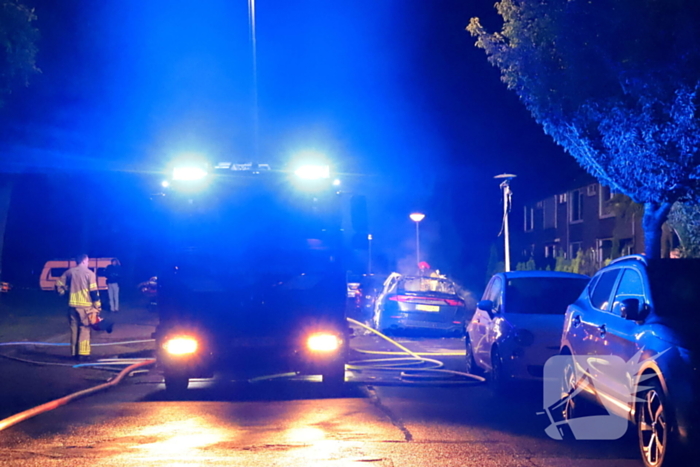 Auto volledig verwoest door brand