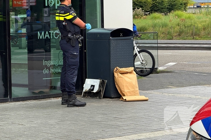 Man sticht brand in stadskantoor