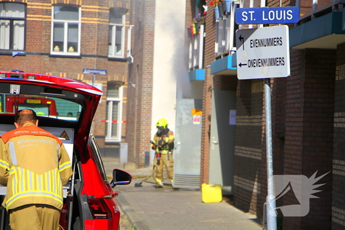 Bewoners geëvacueerd na brand