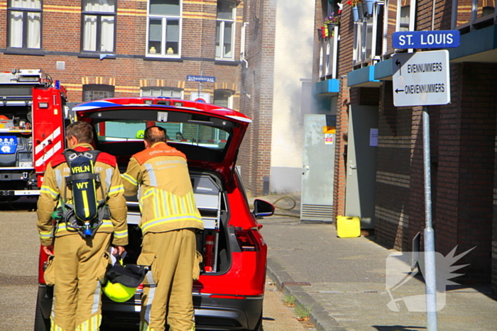 Bewoners geëvacueerd na brand