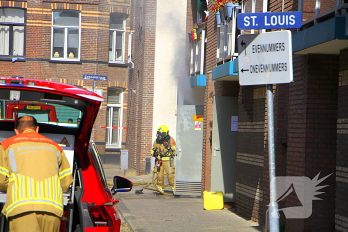 Bewoners geëvacueerd na brand