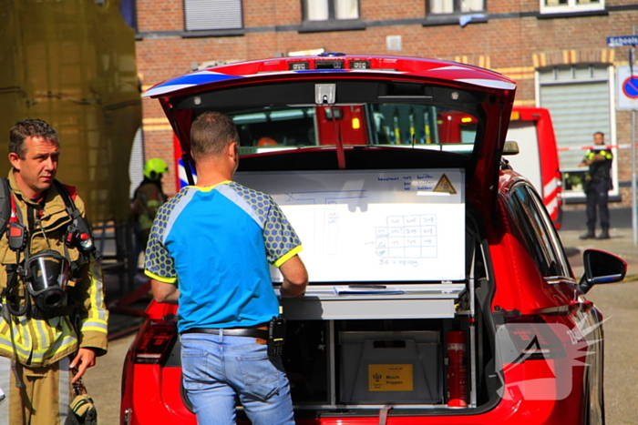 Bewoners geëvacueerd na brand