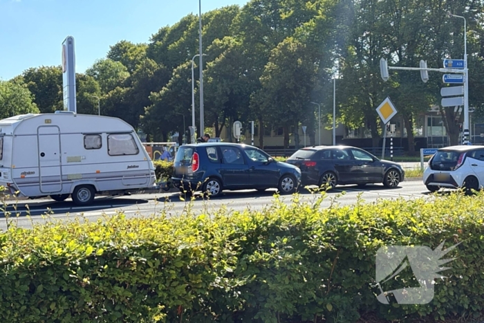 Kop-staartaanrijding bij stoplicht