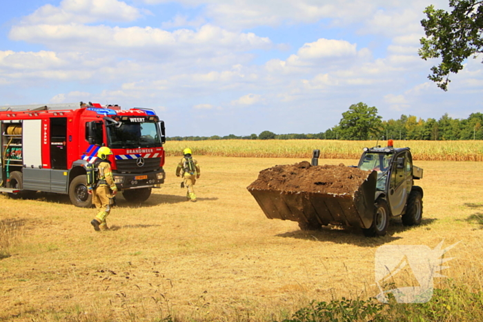 Brand bij agrarisch bedrijf