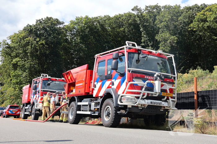 heidebrand snel onder controle na melding