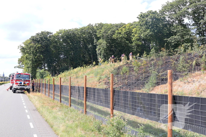 heidebrand snel onder controle na melding