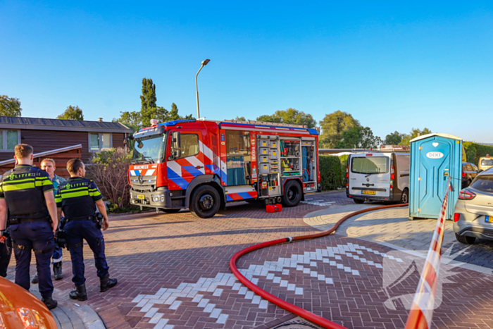Woningbrand leidt tot evacuatie en medische hulp