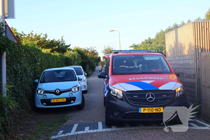 Man komt in aanraking met onbekende chemische stof na vondst vat