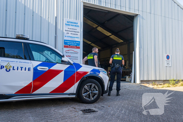 Opslag met stoffen voor MDMA gevonden