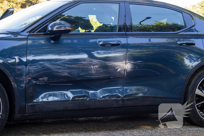 Lantarenpaal omver gereden